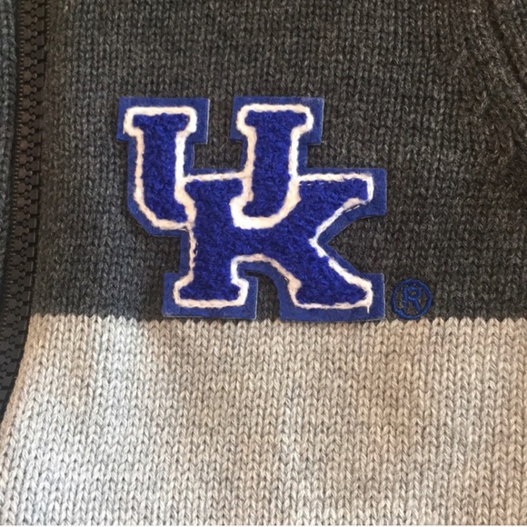Alma Mater NCAA Kentucky WildcatsBoys CardiganSz2T - Picture 3 of 9